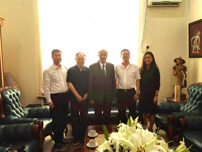 为福集团拜访印度尼西亚驻华大使馆