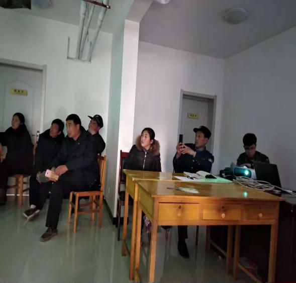 中央公元小区开展冬季消防培训
