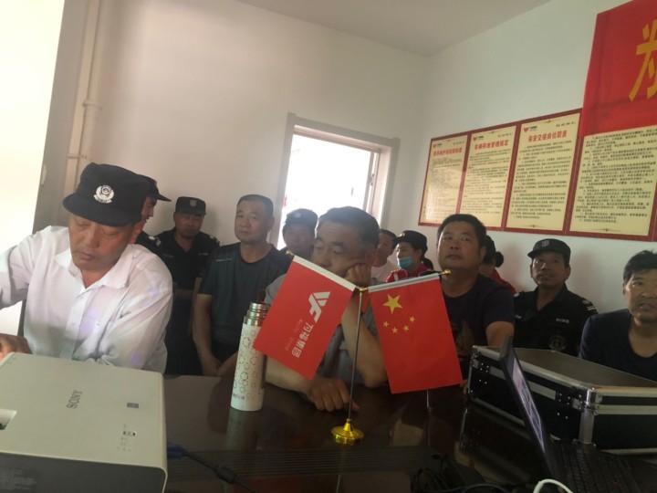 为福物业开展消防安全知识培训会