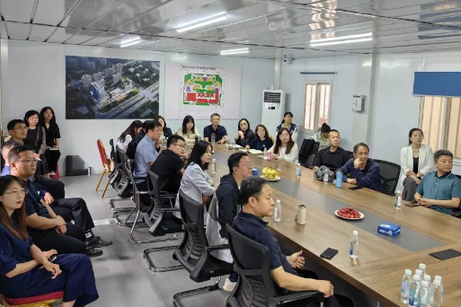 热烈欢迎邯郸大学及隆福集团莅临为福集团参观交流